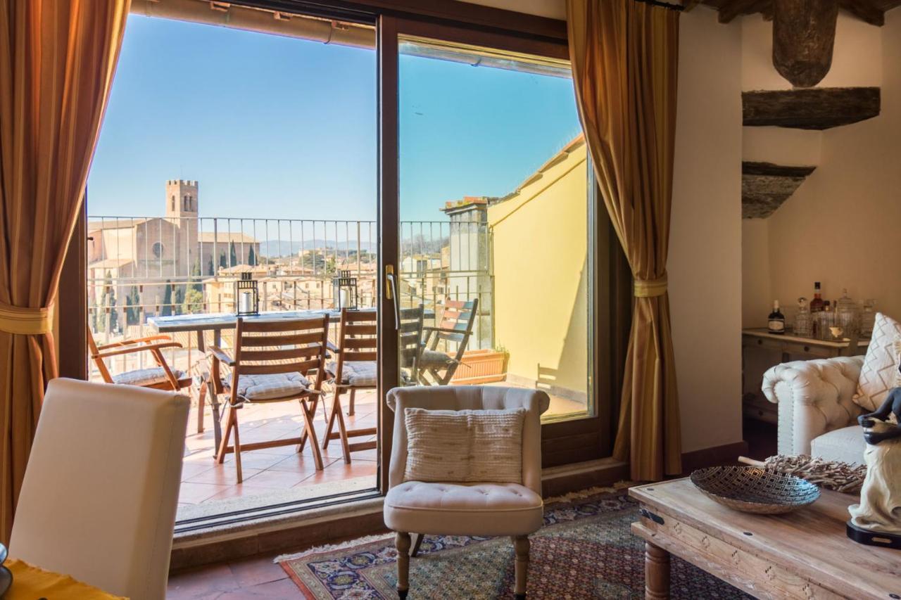 La Terrazza Sul Duomo Apartment Siena Bagian luar foto