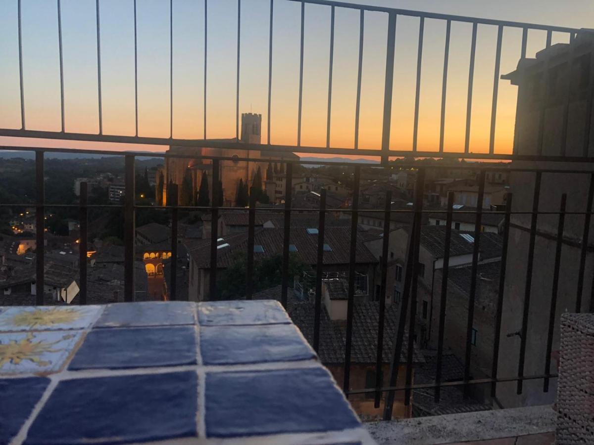 La Terrazza Sul Duomo Apartment Siena Bagian luar foto